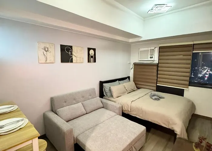 Aparthotel Cozy Modern Unit With Ps4 At The Sentinel Residences, Cubao 4*